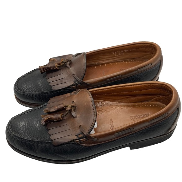 Allen Edmonds Nashua Leather Tassel Loafers Shoes Mens Size...